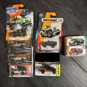 Matchbox JEEP Collection - 8 Car Lot